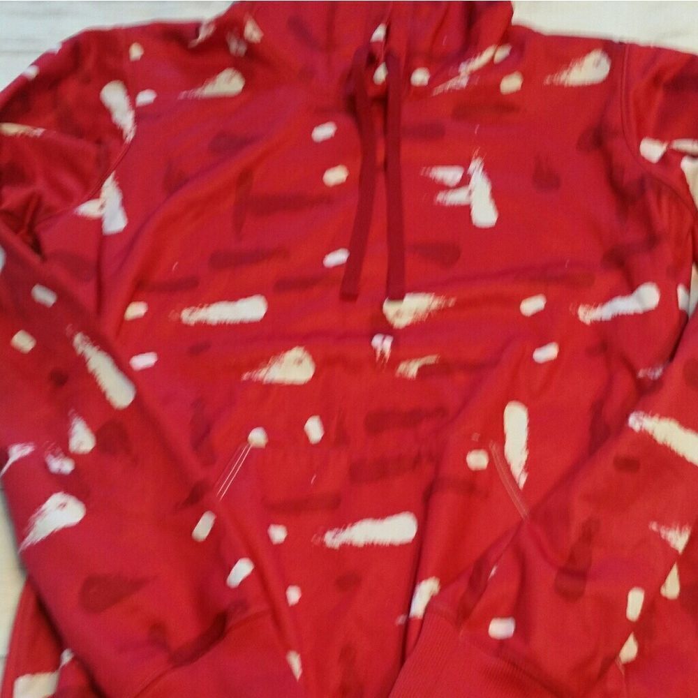 Under armour Small Red&white Hoodie small